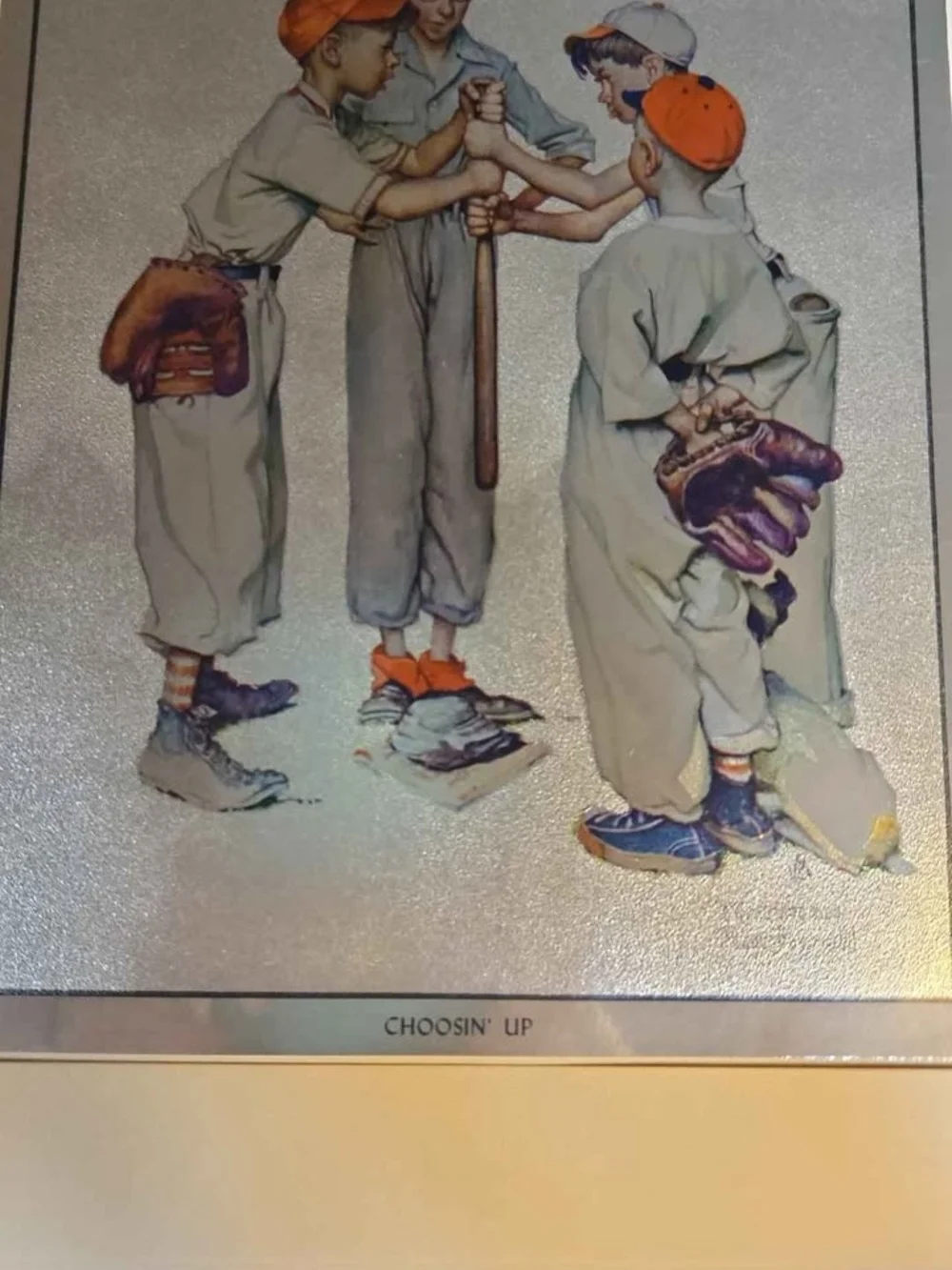 Norman Rockwell prints silver